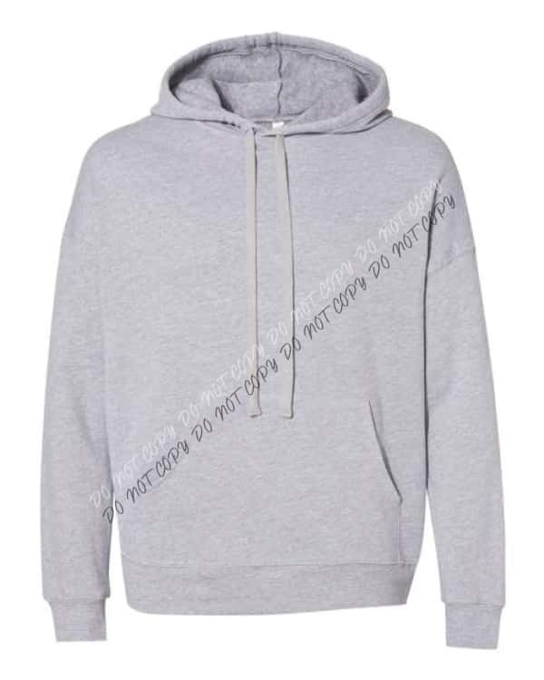 Sponge Fleece Drop Shoulder Hoodie - We Print U Press DTF Transfers
