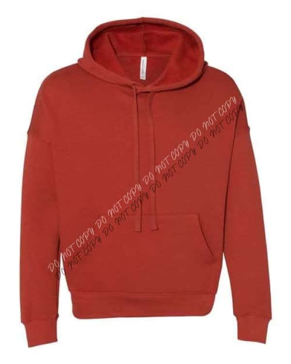 Sponge Fleece Drop Shoulder Hoodie - We Print U Press DTF Transfers