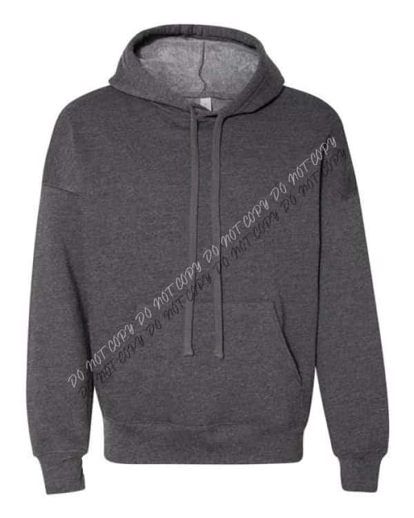 Sponge Fleece Drop Shoulder Hoodie - We Print U Press DTF Transfers