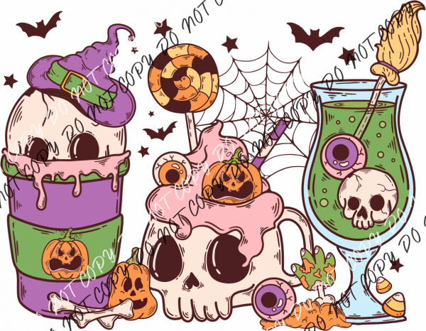 Spooky Drinks Dtf Transfer Rtp Transfers