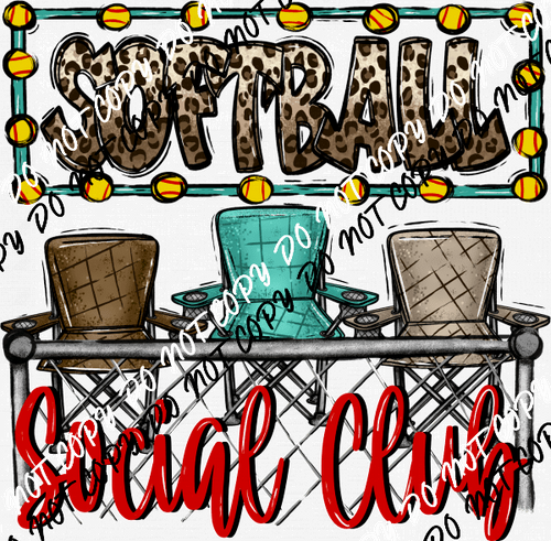 Sport Social Club(Choose Sport) DTF Transfer - We Print U Press DTF Transfers