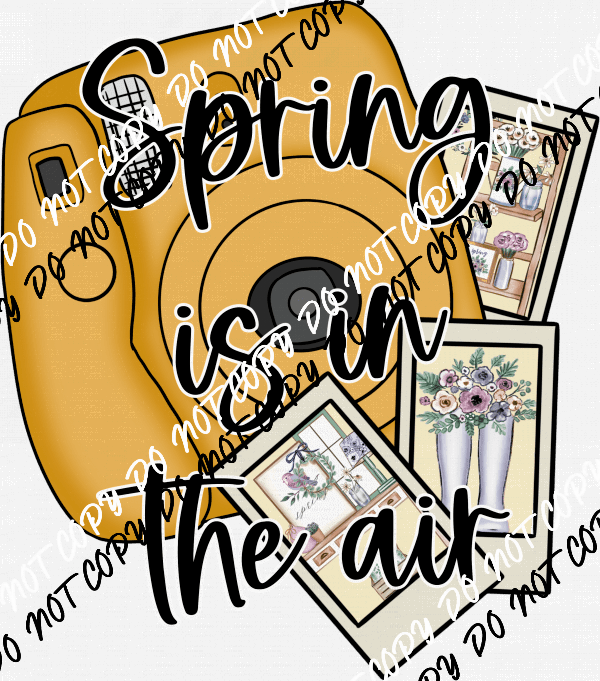 Spring is in the Air Collage DTF Transfer - We Print U Press DTF Transfers