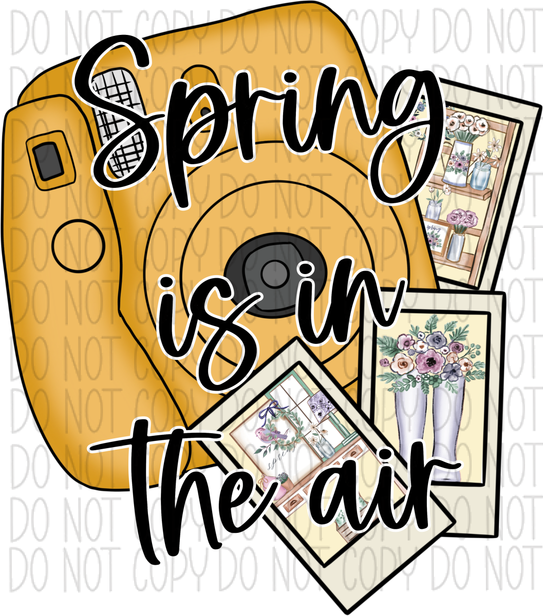 Spring Is In The Air Collage Dtf Transfer Rtp Transfers