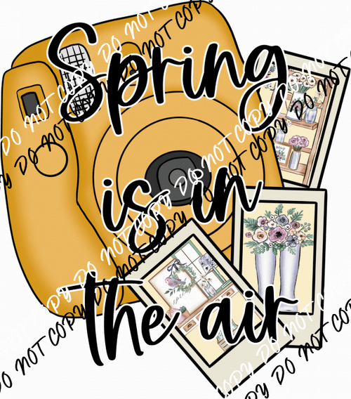 Spring Is In The Air Collage DTF Transfer - We Print U Press DTF Transfers