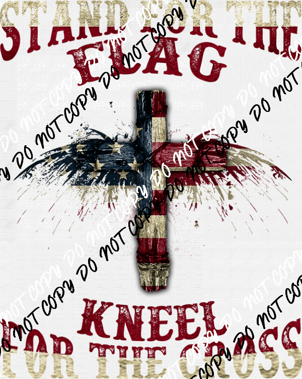 Stand for the Flag DTF Transfer - We Print U Press DTF Transfers