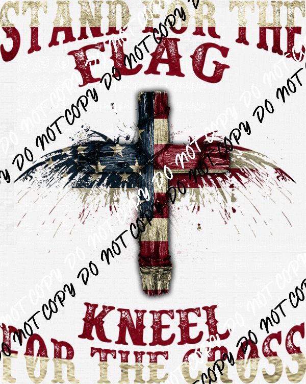 Stand for the Flag DTF Transfer - We Print U Press DTF Transfers