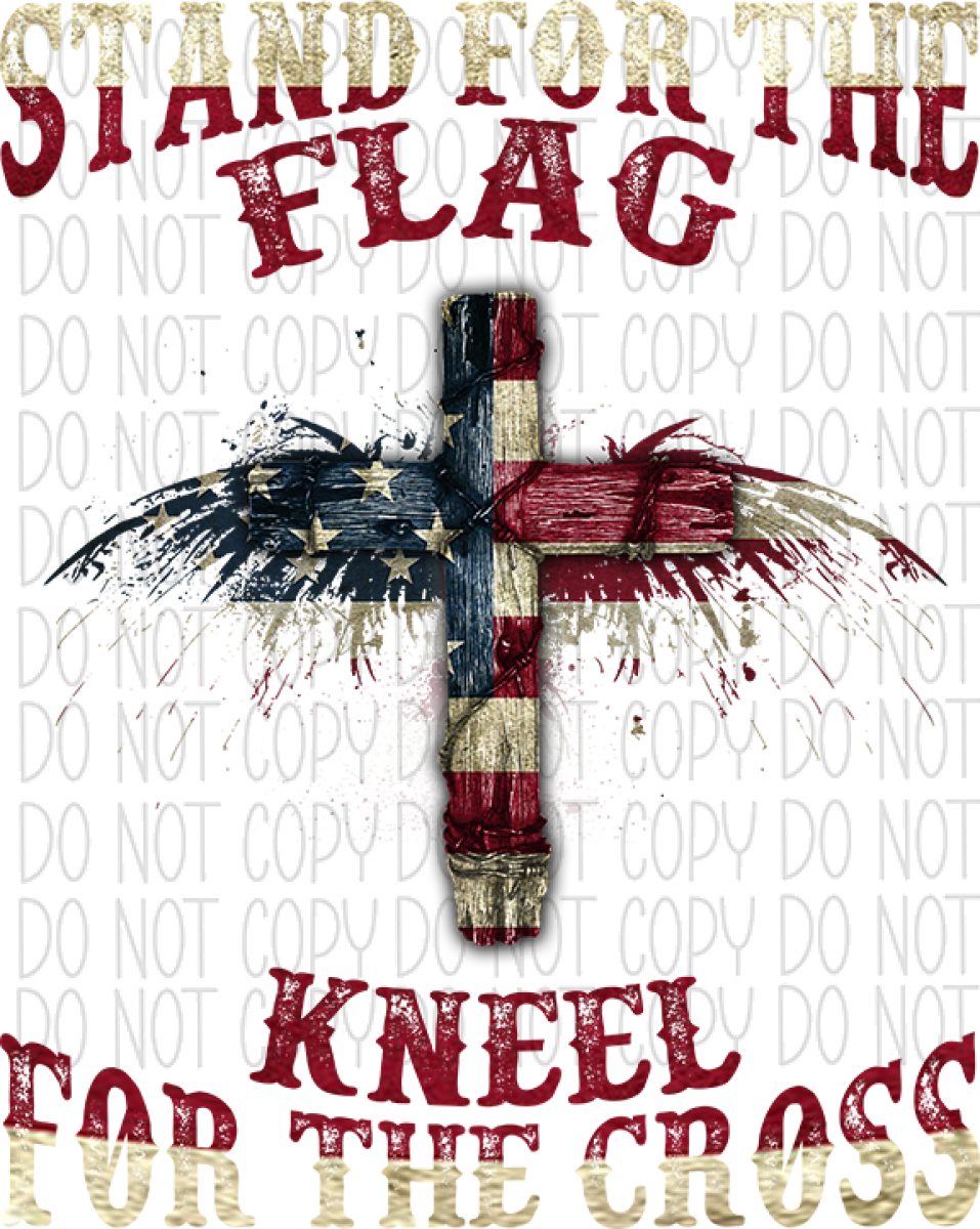 Stand For The Flag Dtf Transfer