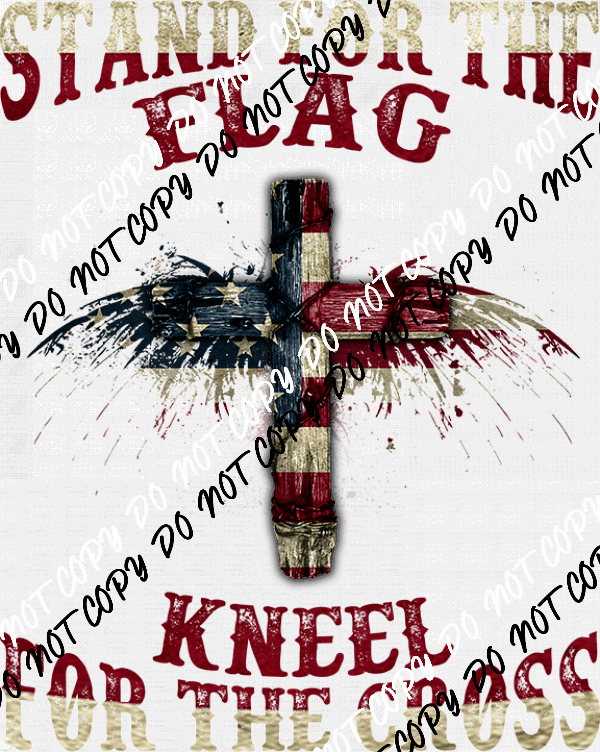 Stand for the Flag DTF Transfer - We Print U Press DTF Transfers