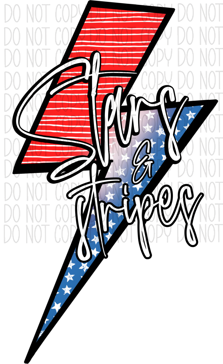 Stars And Stripes Bolt With Dtf Transfer Rtp Transfers