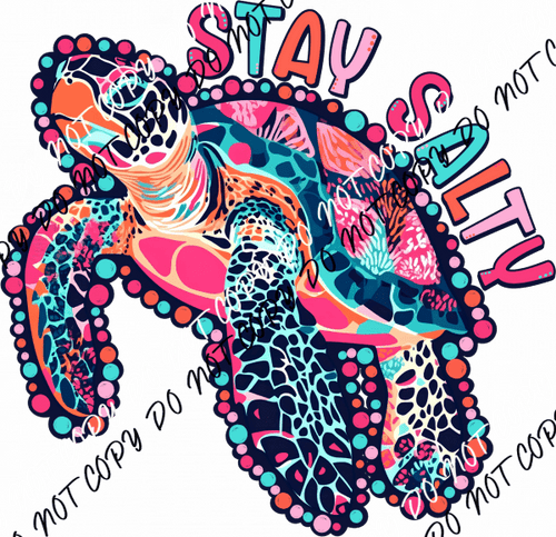 Stay Salty DTF Transfer - We Print U Press DTF Transfers