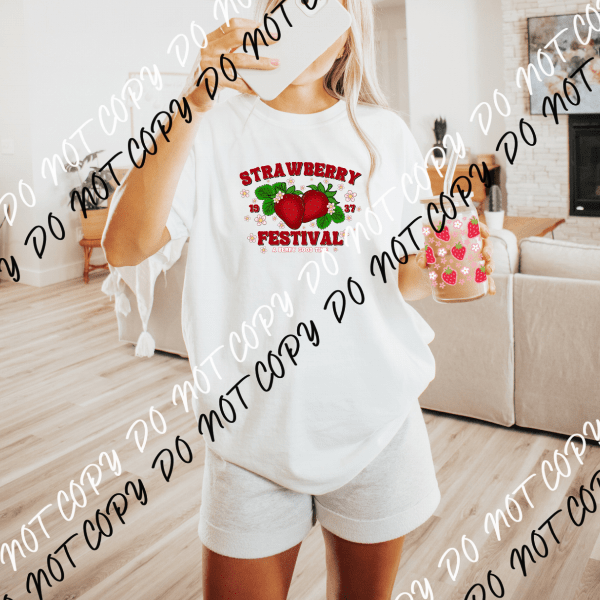 Strawberry Festival DTF and UV Transfer Bundle - We Print U Press DTF Transfers