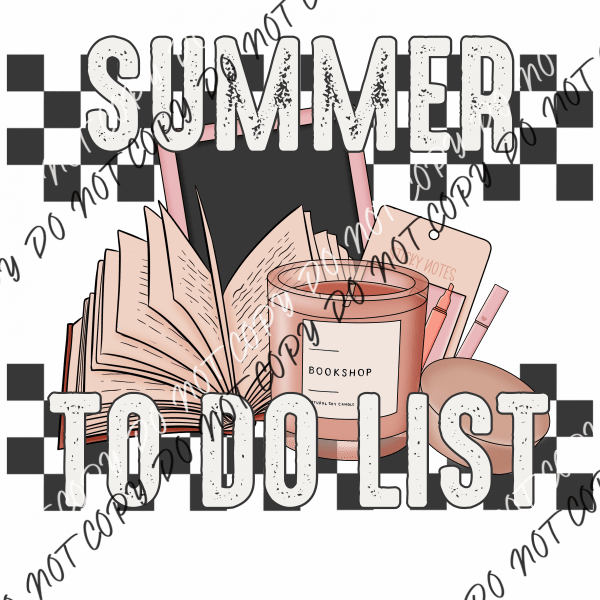 Summer To Do List Dtf Transfer Rtp Transfers