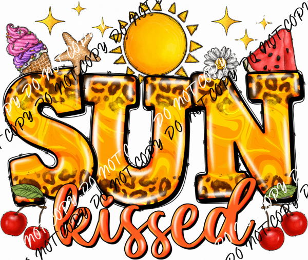 Sun Kissed DTF Transfer - We Print U Press DTF Transfers