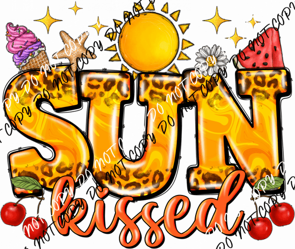 Sun Kissed DTF Transfer - We Print U Press DTF Transfers