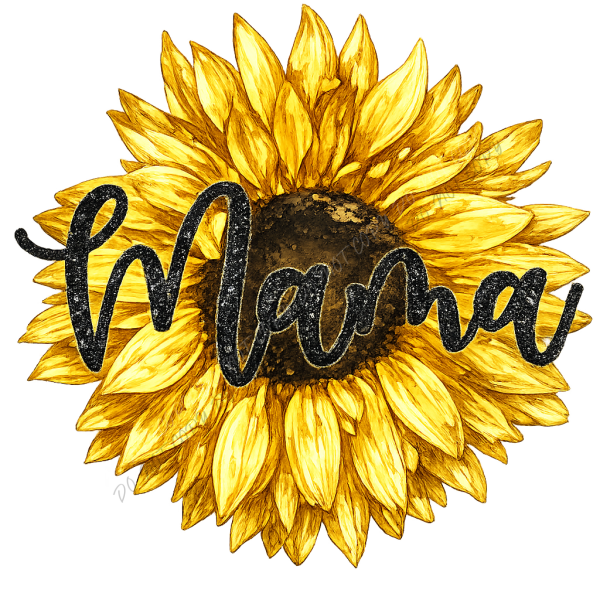 Sunflower Mama DTF Transfer RTP DTF Transfers