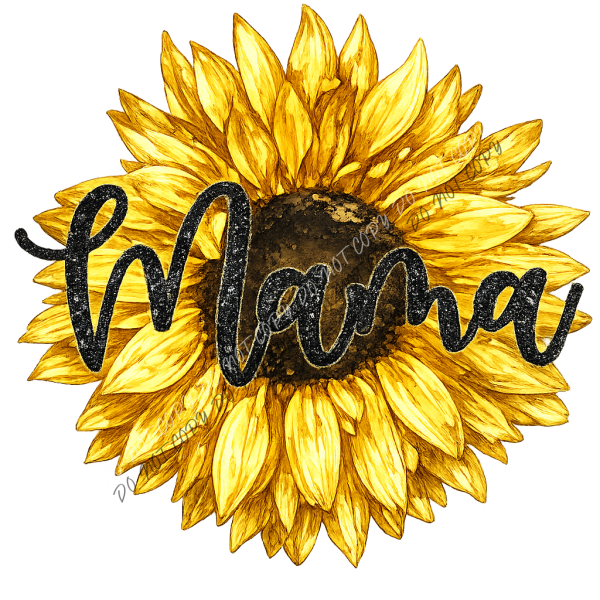 Sunflower Mama DTF Transfer RTP DTF Transfers