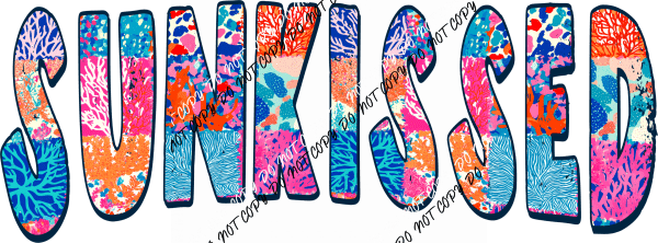 Sunkissed DTF Transfer - We Print U Press DTF Transfers