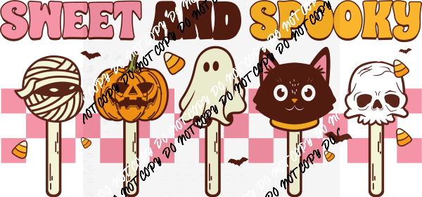 Sweet and Spooky Treats DTF Transfer - We Print U Press DTF Transfers