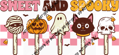 Sweet and Spooky Treats DTF Transfer - We Print U Press DTF Transfers