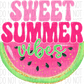 Sweet Summer Vibves Dtf Transfer