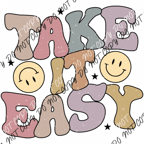 Take It Easy Distressed