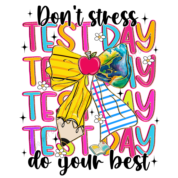 Test Day Motivational DTF Transfer - RTP DTF Transfer