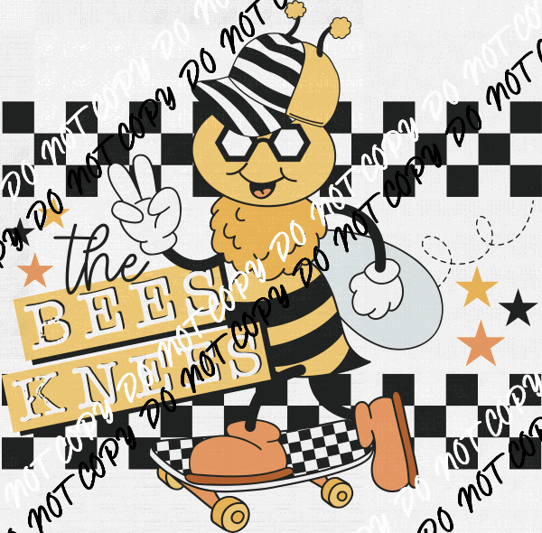 The Bees Knees DTF Transfer - We Print U Press DTF Transfers