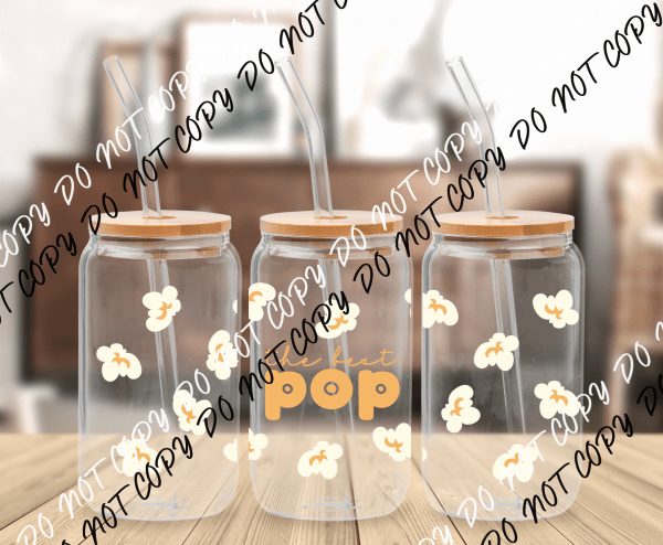 The Best Pop UV Transfer for 16 oz Glass Can - We Print U Press DTF Transfers