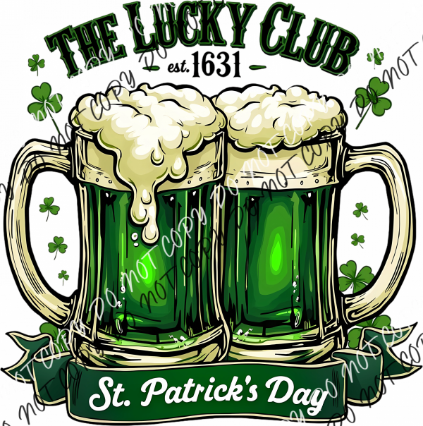 The Lucky Club DTF Transfer RTP DTF Transfers