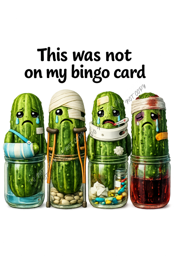 This Was Not On My Bingo Card DTF Transfer RTP DTF Transfers