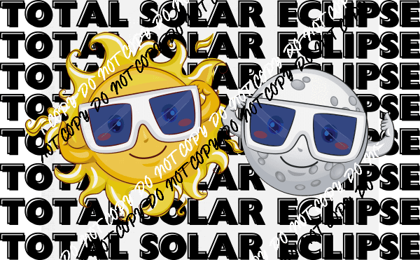 Total Solar Glasses DTF Transfer - We Print U Press DTF Transfers