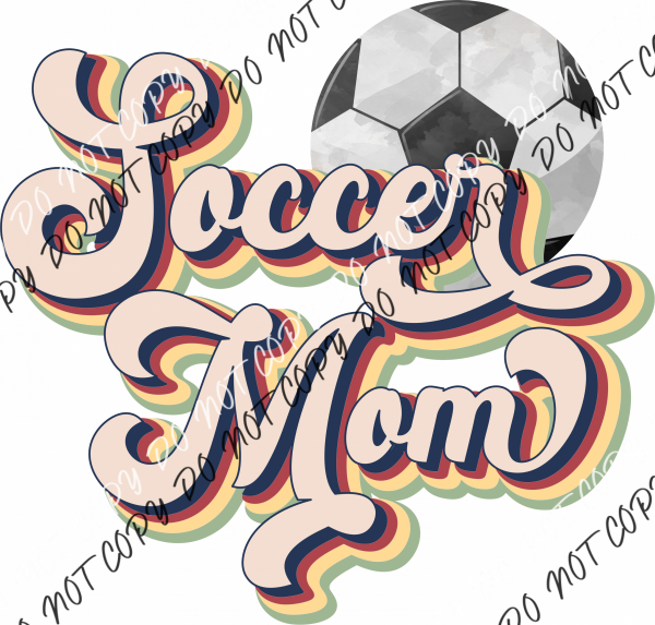 Vintage Soccer Mom Dtf Transfer