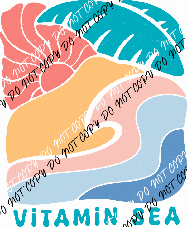 Vitamin Sea DTF Transfer - We Print U Press DTF Transfers