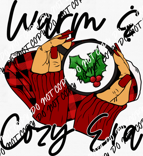 Warm And Cozy Era DTF Transfer - We Print U Press DTF Transfers