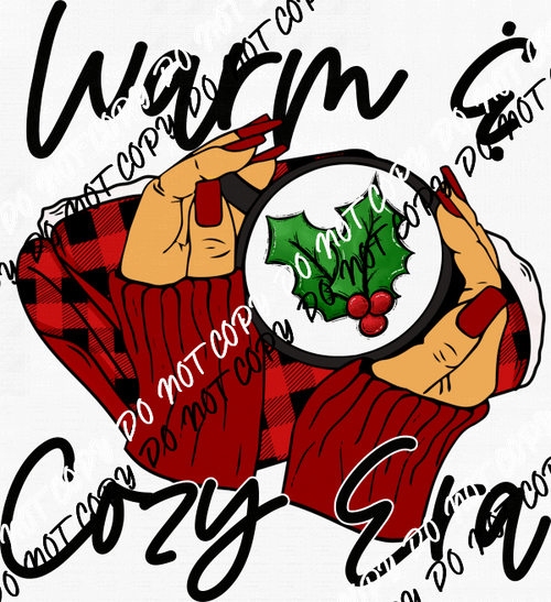 Warm And Cozy Era DTF Transfer - We Print U Press DTF Transfers