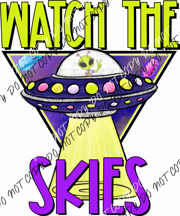 Watch The Skies Alien Dtf Transfer Rtp Transfers