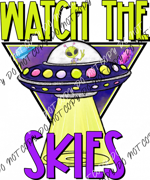 Watch The Skies Alien Dtf Transfer Rtp Transfers