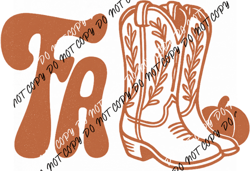 Western Fall Vibes DTF Transfer - We Print U Press DTF Transfers