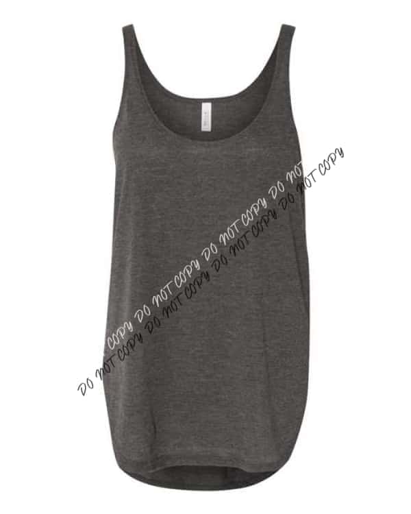 Women's Flowy Tank with Side Slit - We Print U Press DTF Transfers