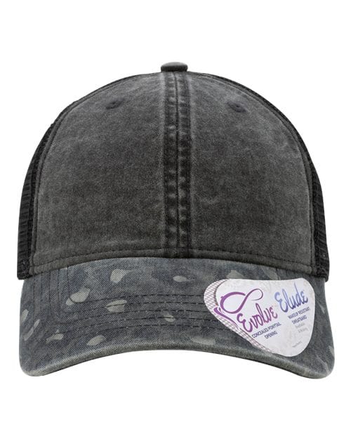 Women's Printed Visor with Mesh Back Cap - We Print U Press DTF Transfers