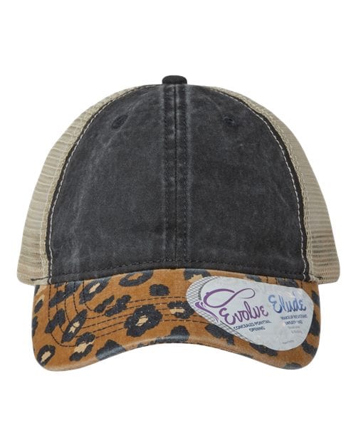 Women's Printed Visor with Mesh Back Cap - We Print U Press DTF Transfers