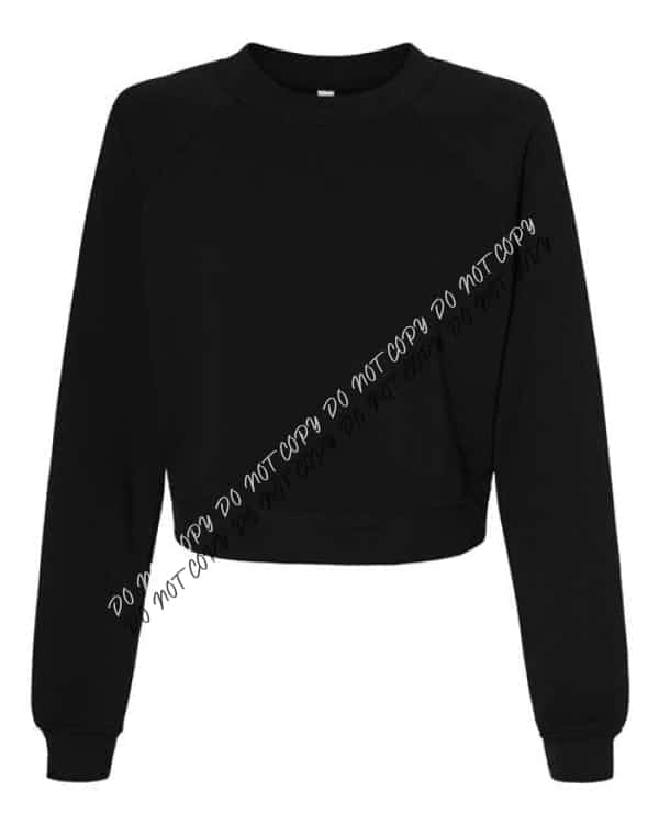 Women's Raglan Pullover Fleece Crewneck 7505 - We Print U Press DTF Transfers