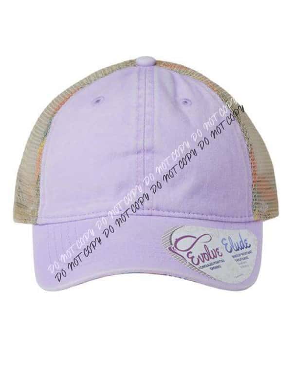 Women's Washed Mesh - Back Cap - We Print U Press DTF Transfers