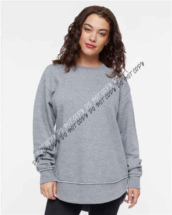 Women's Weekend Fleece Crewneck Sweatshirt - We Print U Press DTF Transfers