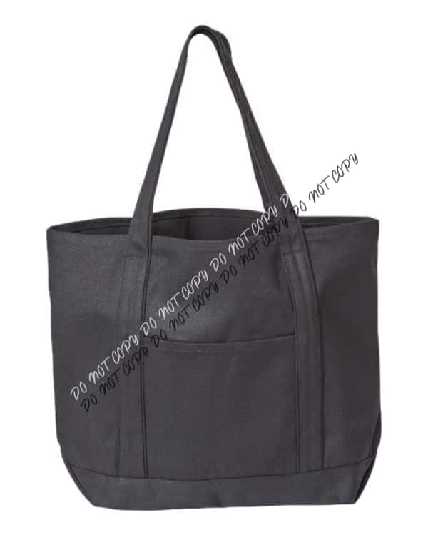 X - Large Boater Tote - We Print U Press DTF Transfers