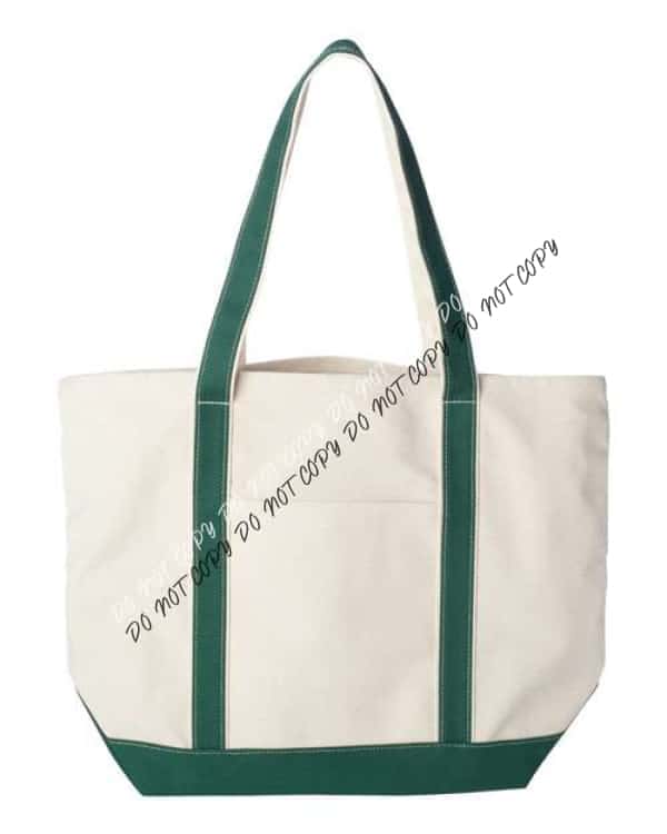X - Large Boater Tote - We Print U Press DTF Transfers