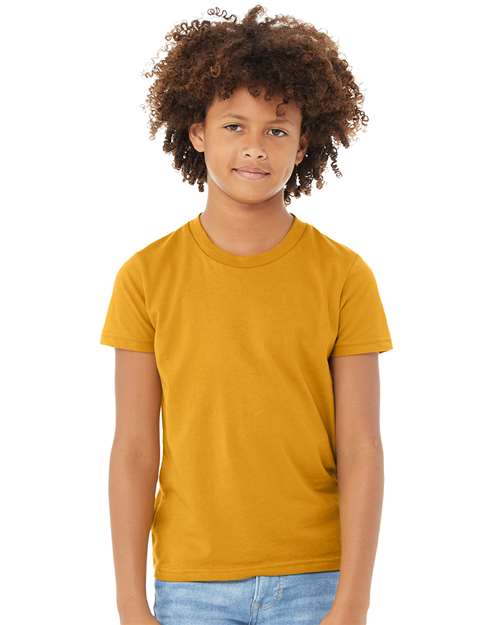 Youth Jersey Tee - Mustard - We Print U Press DTF Transfers