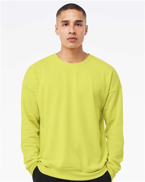 Sponge Fleece Drop Shoulder Crewneck Sweatshirt - Strobe