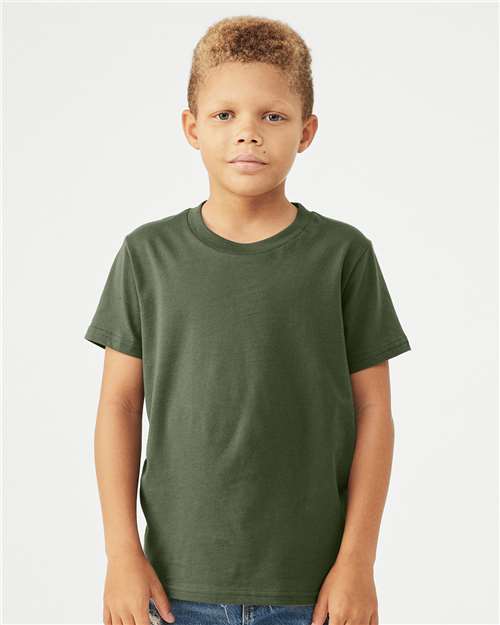 Youth Jersey Tee - Military Green