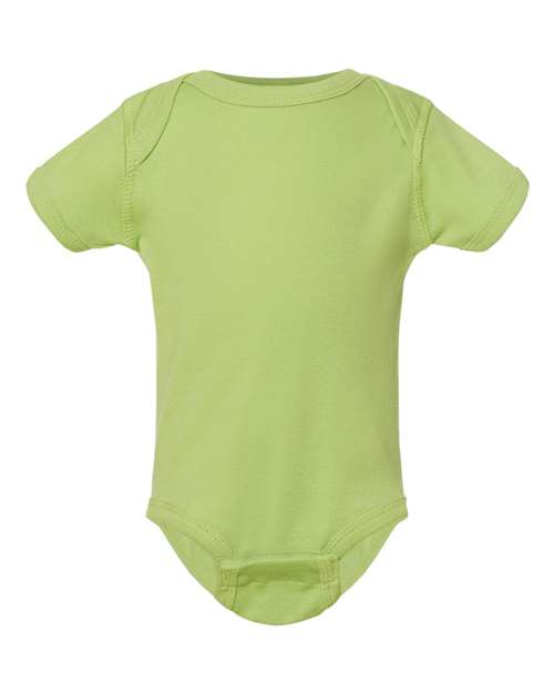 Infant Baby Rib Bodysuit - Key Lime